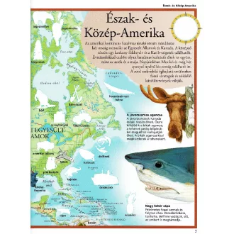   Képes atlasz gyermekeknek - Állatok a világban matricákkal