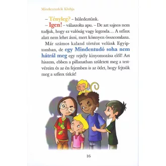 Mindentudók klubja 3. - A szfinx titka