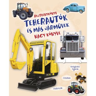   Rejtvénykönyv - Teherautók és más járművek nagy könyve