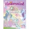 Unikornisok matricákkal - Lila