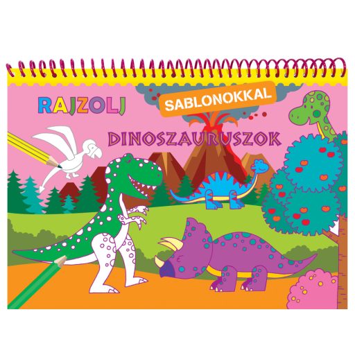 Rajzolj sablonokkal - Dinoszauruszok