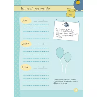 Napló a babám első évéről (fiús)