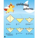 Origamizz unikornisokat és mesebeli barátaikat