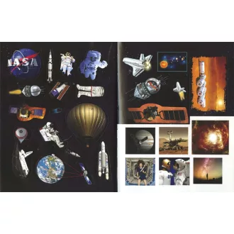 Space Stickers - Astronauts and Space Exploration