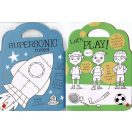 My Fun Colouring Backpack with Stickers - Boys