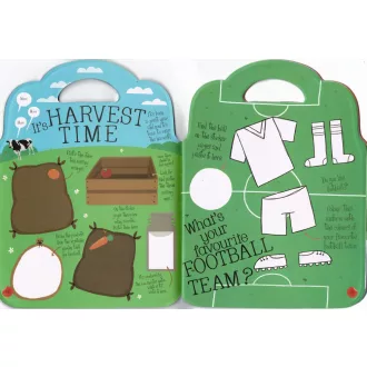 My Fun Colouring Backpack with Stickers - Boys