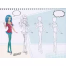 Manga rajzfüzet 1.