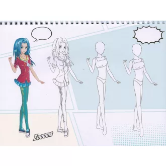 Manga rajzfüzet 1.