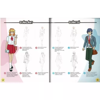 Manga karakterek sónen és sódzso stílusban
