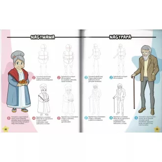 Manga karakterek sónen és sódzso stílusban