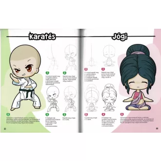 Manga karakterek csibi stílusban