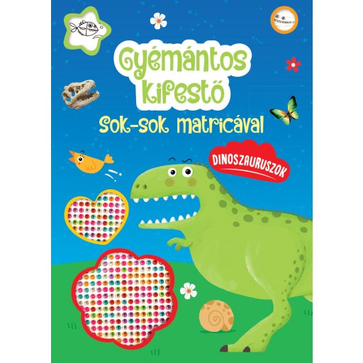 Gyémántos kifestő - Dinoszauruszok