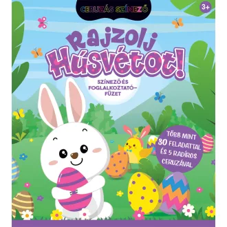 Ceruzás kifestő - Rajzolj húsvétot!