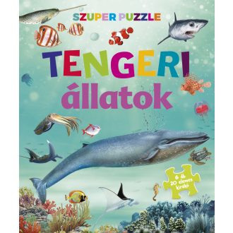 Szuper puzzle - Tengeri állatok