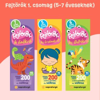 Fejtörők 1. csomag (5-7 éveseknek)