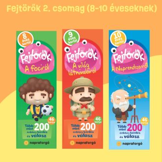 Fejtörők 2. csomag (8-10 éveseknek)