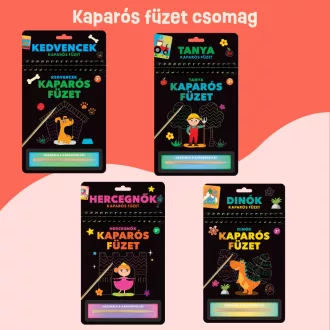 Kaparós füzet csomag