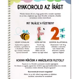 Írásgyakorlás - Letörölhető filctollal