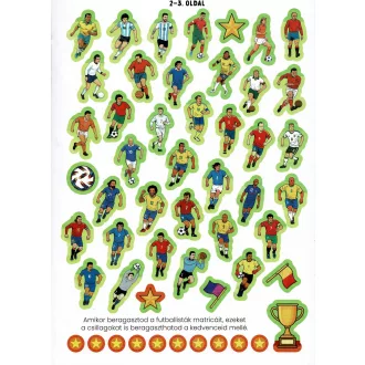 1000 matrica a fociról - A sportok királya elvarázsol