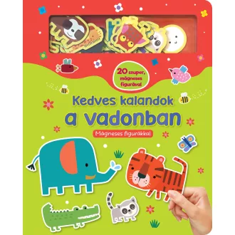 Kedves kalandok a vadonban - Mágneses figurákkal