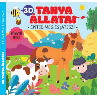 3D Tanya állatai - Építsd meg