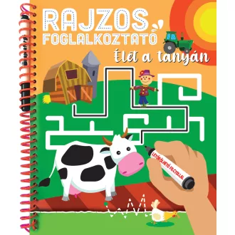 Rajzos foglalkoztató  - Élet a tanyán 