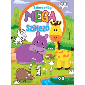Mega színező - Színes világ 