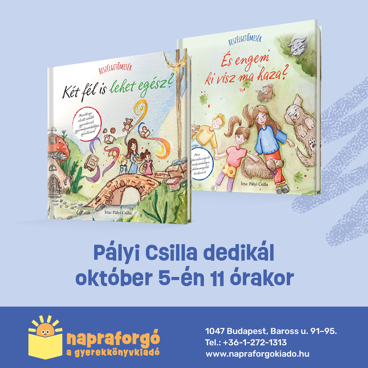 Találkozz Pályi Csillával a Budapesti Nemzetközi Könyvfesztiválon